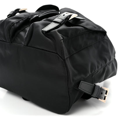 Prada Re-Nylon Saffiano Small Backpack Black 9 of 9