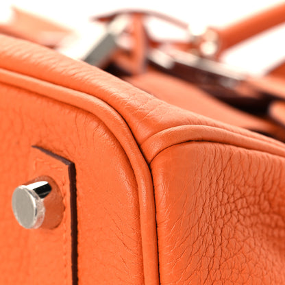 Hermes Togo Birkin 25 Orange 9 of 12