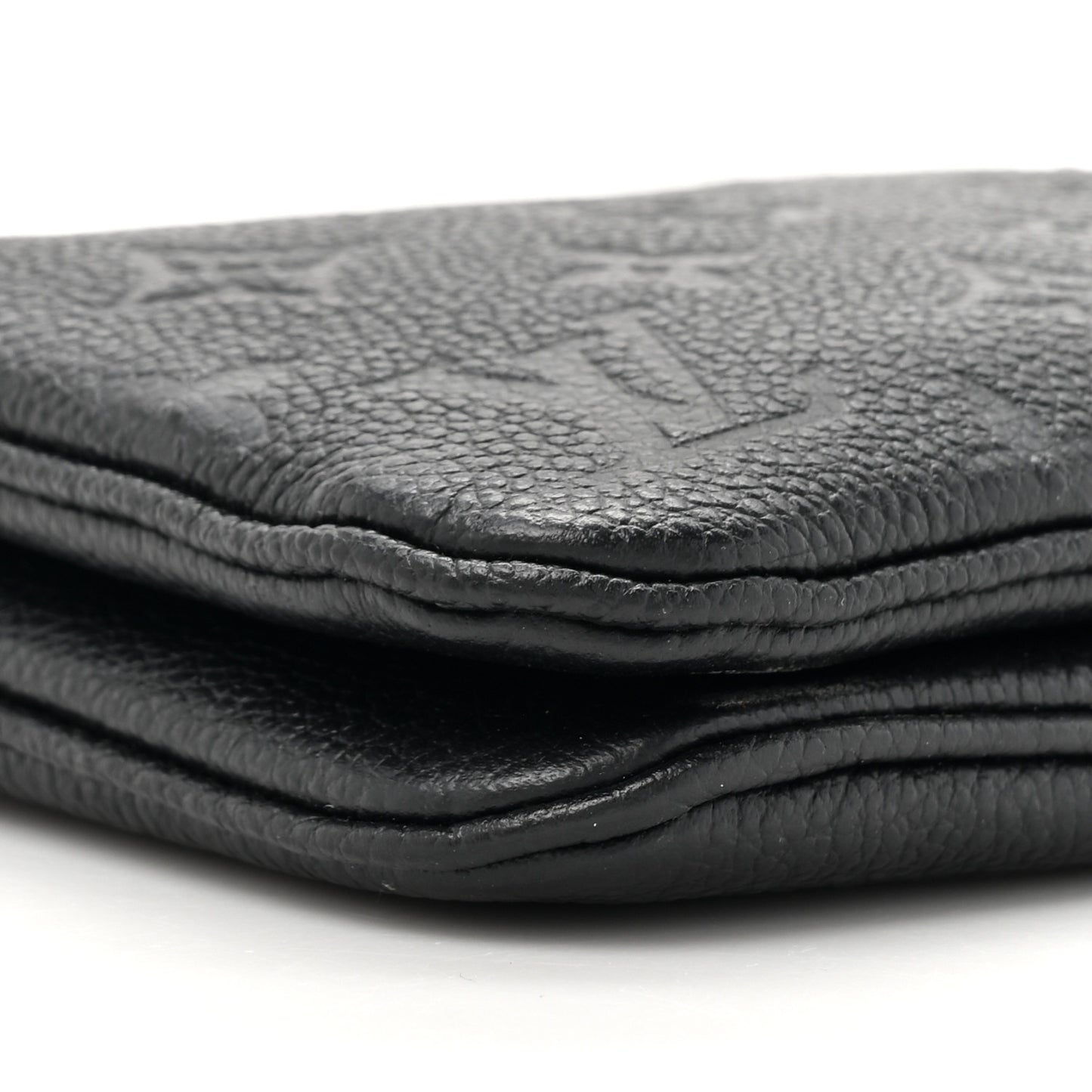 Empreinte Double Zip Pochette Black