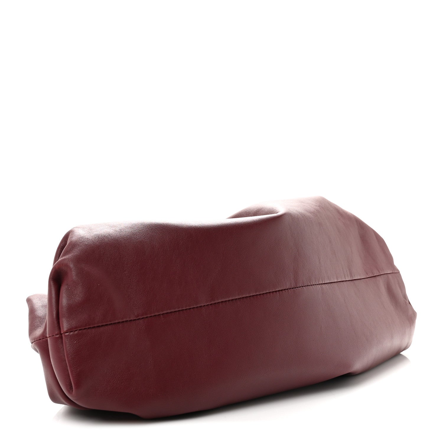 Bottega Veneta Smooth Butter Calf The Pouch Oversized Clutch Bordeaux 4 of 12