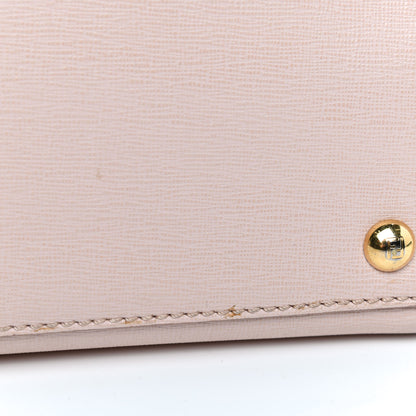 Fendi Vitello Elite Flamingo Petite 2Jours Tote Rosa Plaster 5 of 11