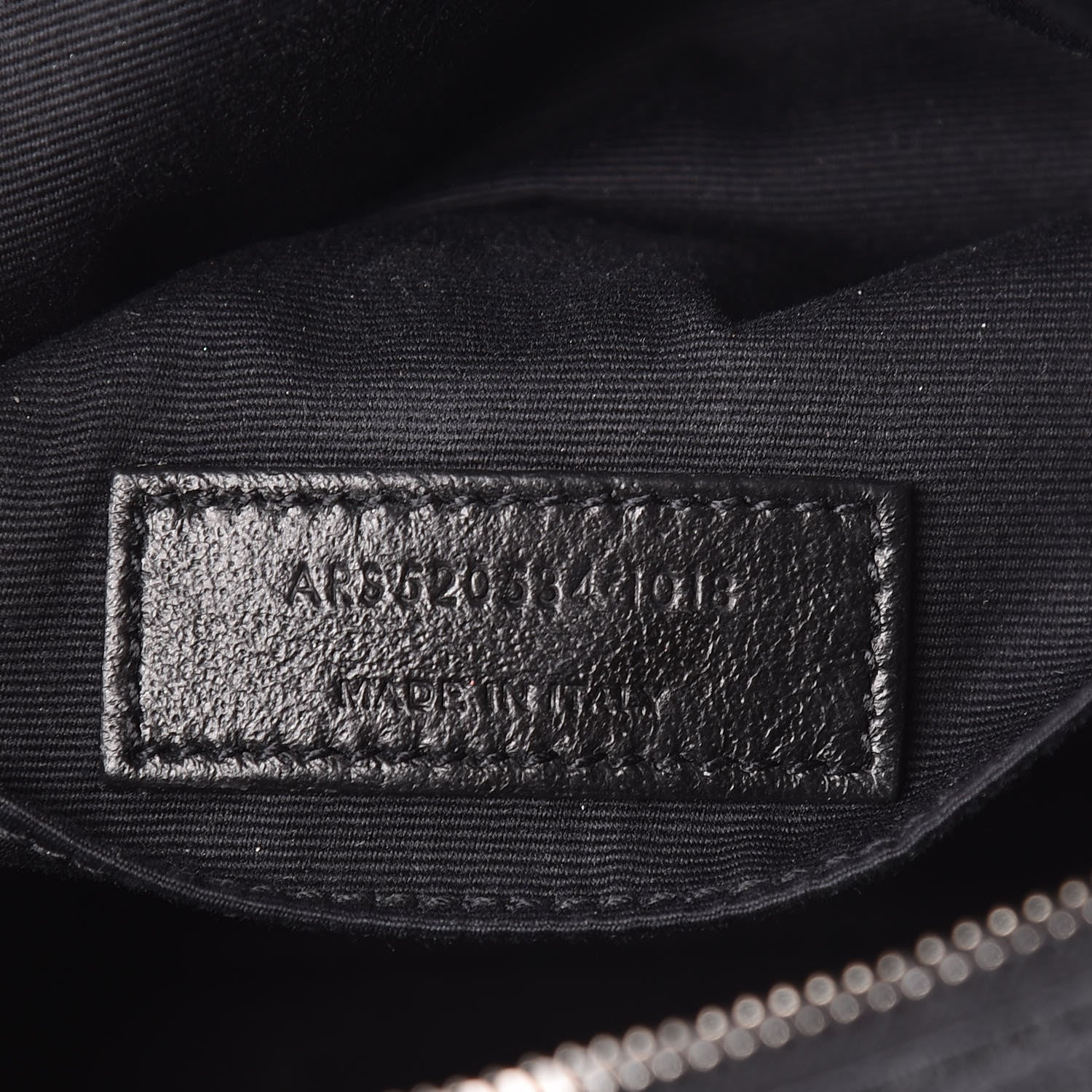 Saint Laurent Linen Canvas Monogram Lou Camera Bag Black 7 of 9