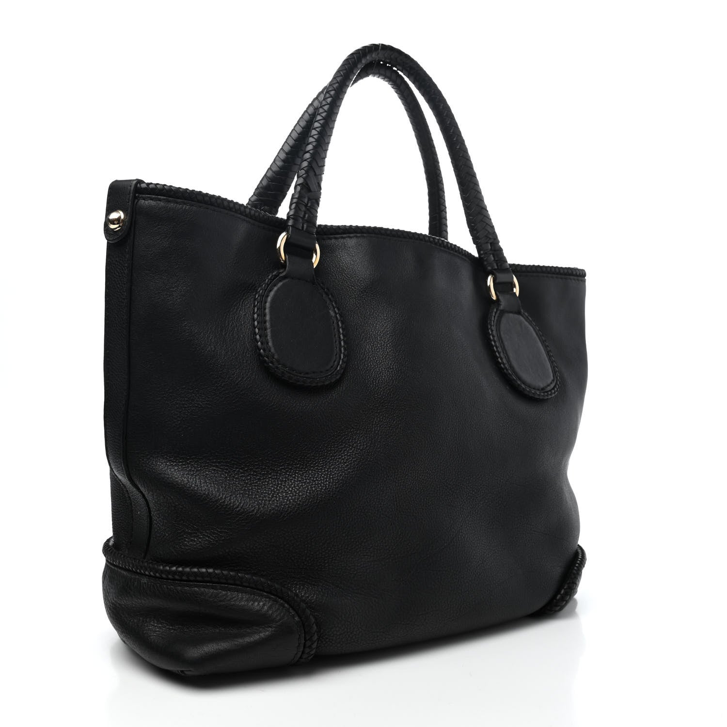 Gucci Calfskin Medium Marrakech Tote Black 2 of 4