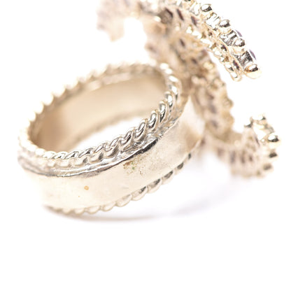 Chanel Enamel CC Ring 6 Red Gold 5 of 6