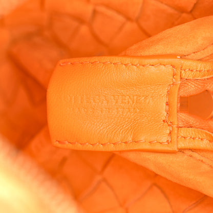Bottega Veneta Nappa Intrecciato Mini Loop Camera Bag Tangerine 6 of 9