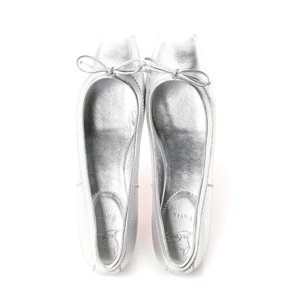 Christian Louboutin Nappa Mamadrague Flats 39 Silver 2 of 8