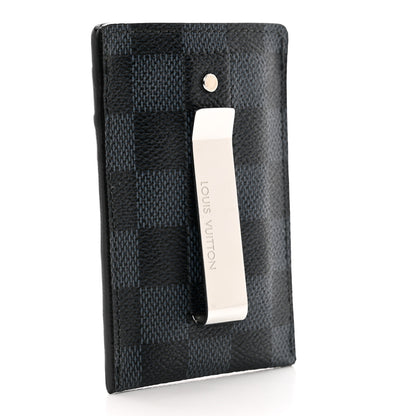 Louis Vuitton Damier Graphite Pince Card Holder Bill Clip 3 of 6