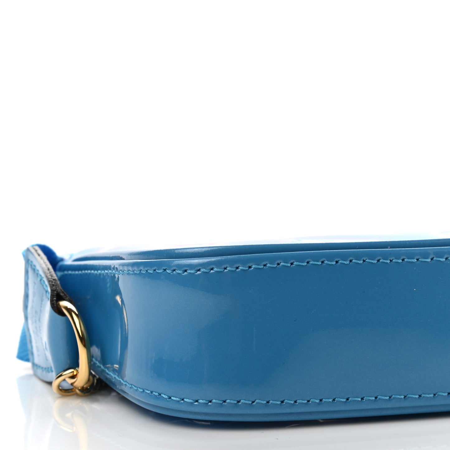 Vernis Valentine Mini Pochette Accessories Baby Blue Neon