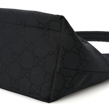 Gucci Nylon Hobo Monogram Small  Black 10 of 10