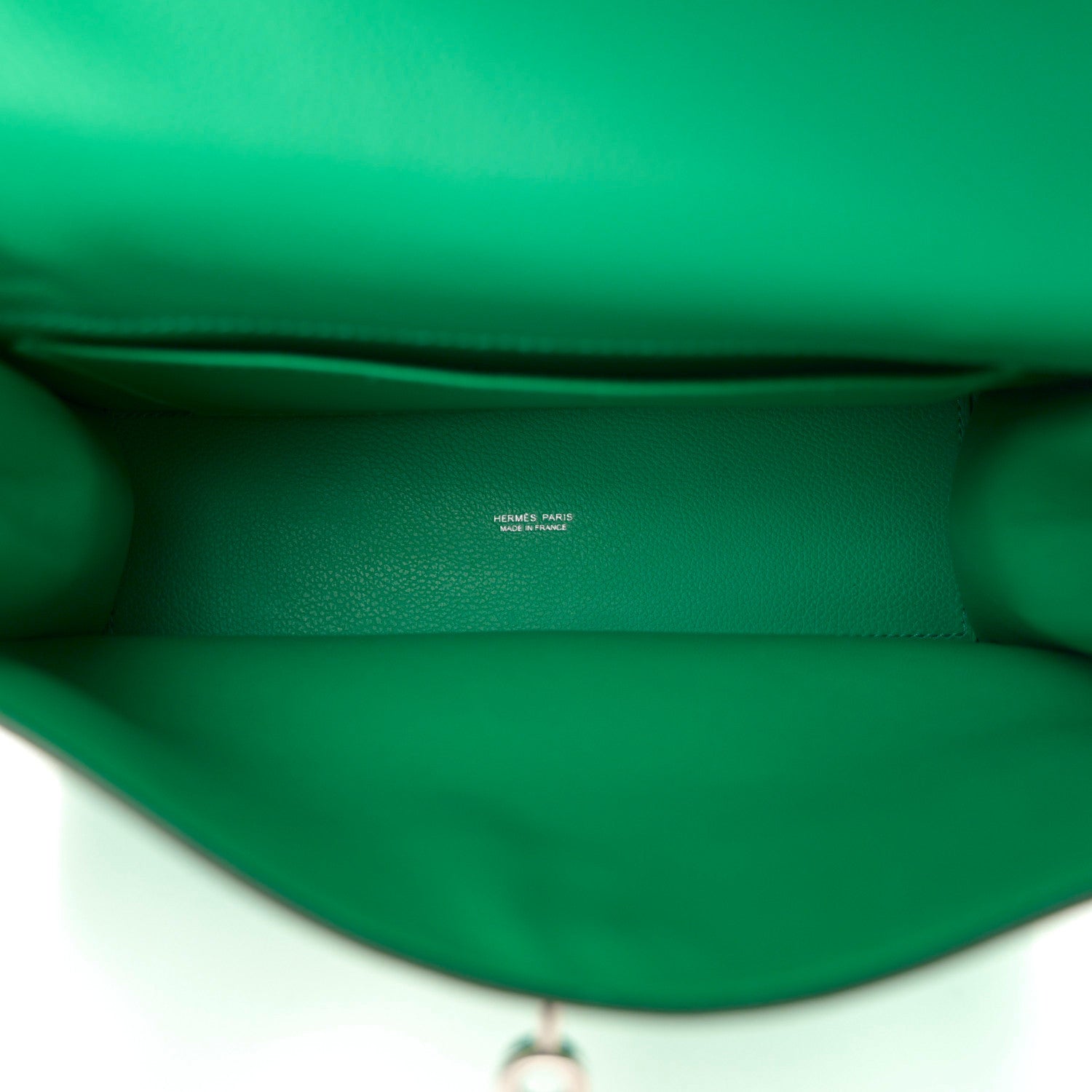 Hermes Evercolor Kelly Danse II Belt Bag Menthe 5 of 14