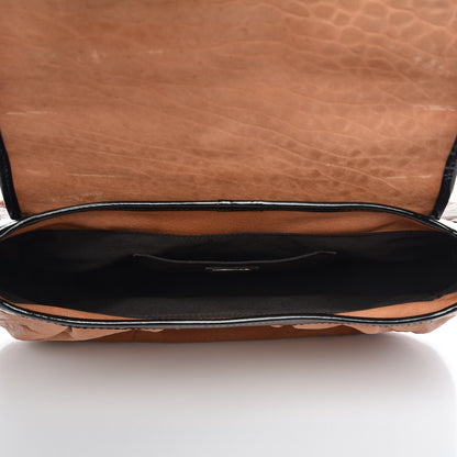 Fendi Nappa Patent B Bag Osso Black 5 of 8