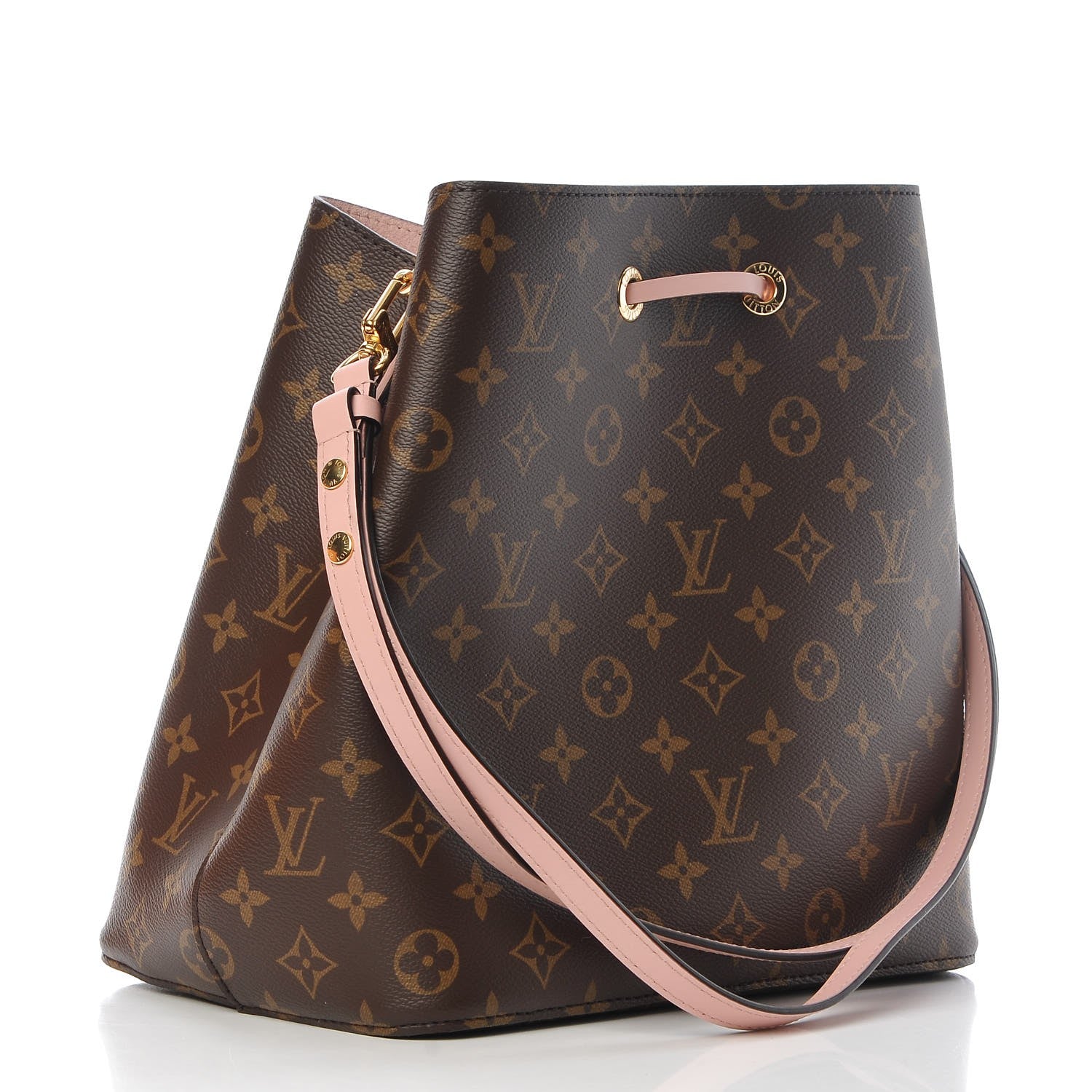 Louis Vuitton Monogram Neonoe MM Rose Poudre 3 of 9