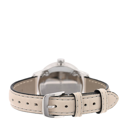 Burberry Stainless Steel Calfskin Diamond 32mm Classic Round Quartz Watch Taupe BU10105 3 of 4