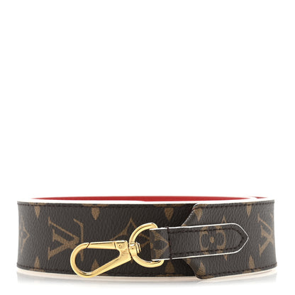 Louis Vuitton Monogram Bandouliere Shoulder Strap Red 1 of 9