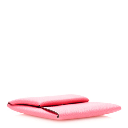 Hermes Epsom Bastia Coin Purse Rose Azalee 4 of 6