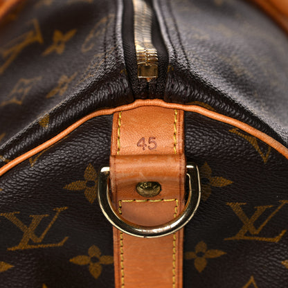 Louis Vuitton Monogram Keepall Bandouliere 45 8 of 47