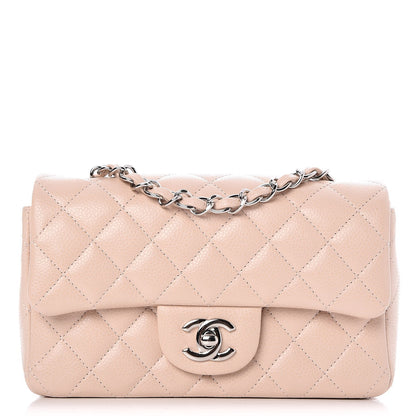 Chanel Caviar Quilted Mini Rectangular Flap Light Pink 1 of 7