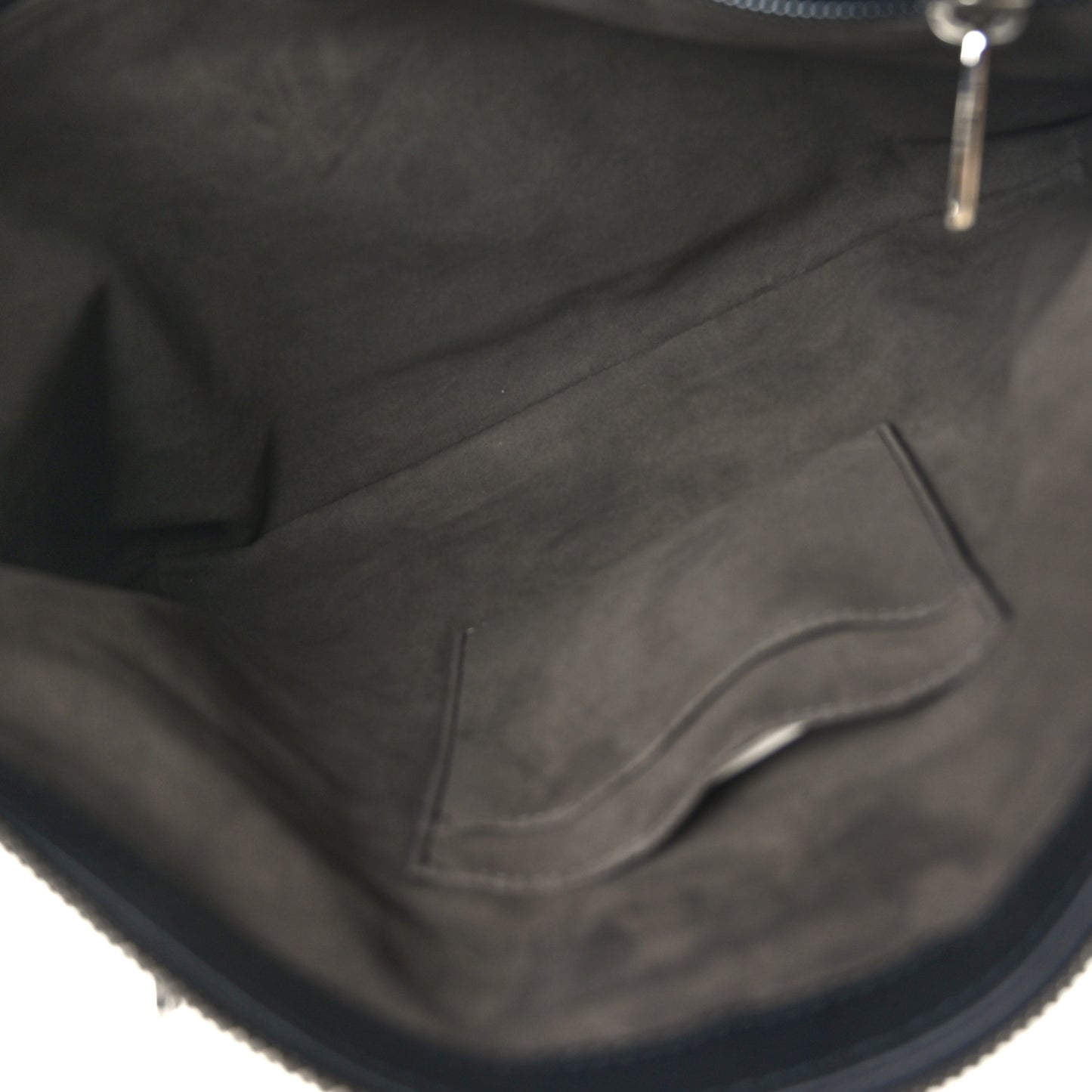 Guccissima Signature Medium Flat Messenger Bag Black