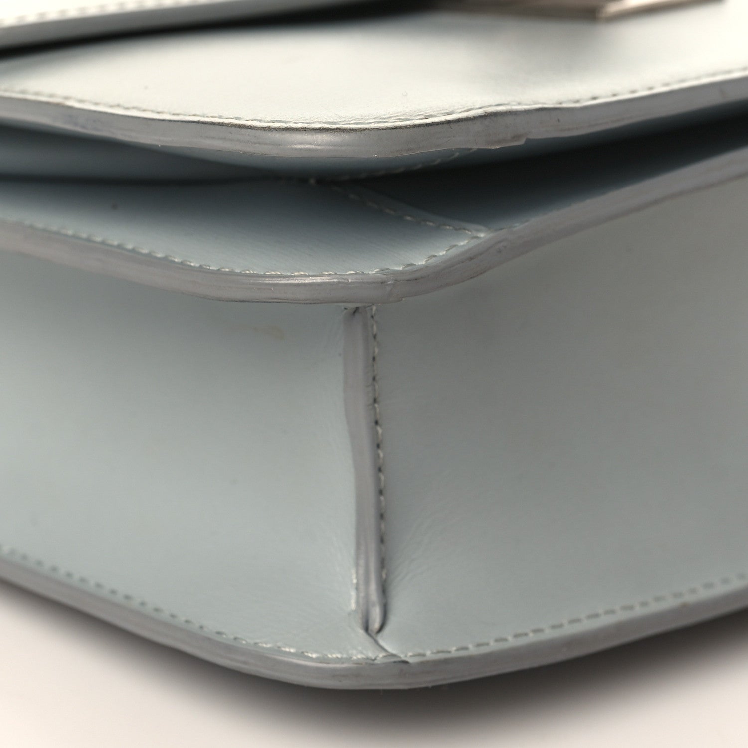 Celine Box Calfskin Teen Classic Box Flap Bag Frost 7 of 11