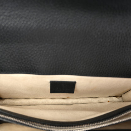 Gucci Pebbled Calfskin Small Dionysus Shoulder Bag Black 5 of 11