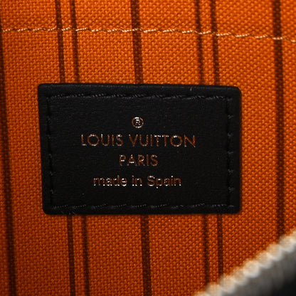 Louis Vuitton Monogram Giant Jungle Neverfull MM GM Pochette Black 6 of 8
