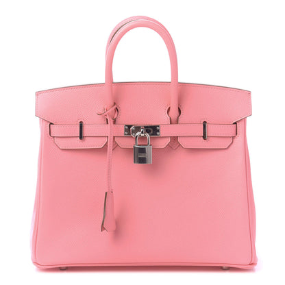 Hermes Epsom Birkin 25 Rose Confetti 1 of 11
