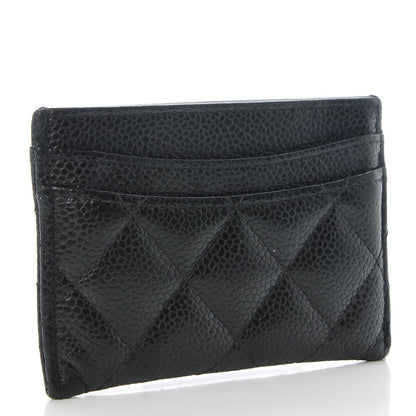 Chanel Caviar Quilted Card Holder Black 3 of 10