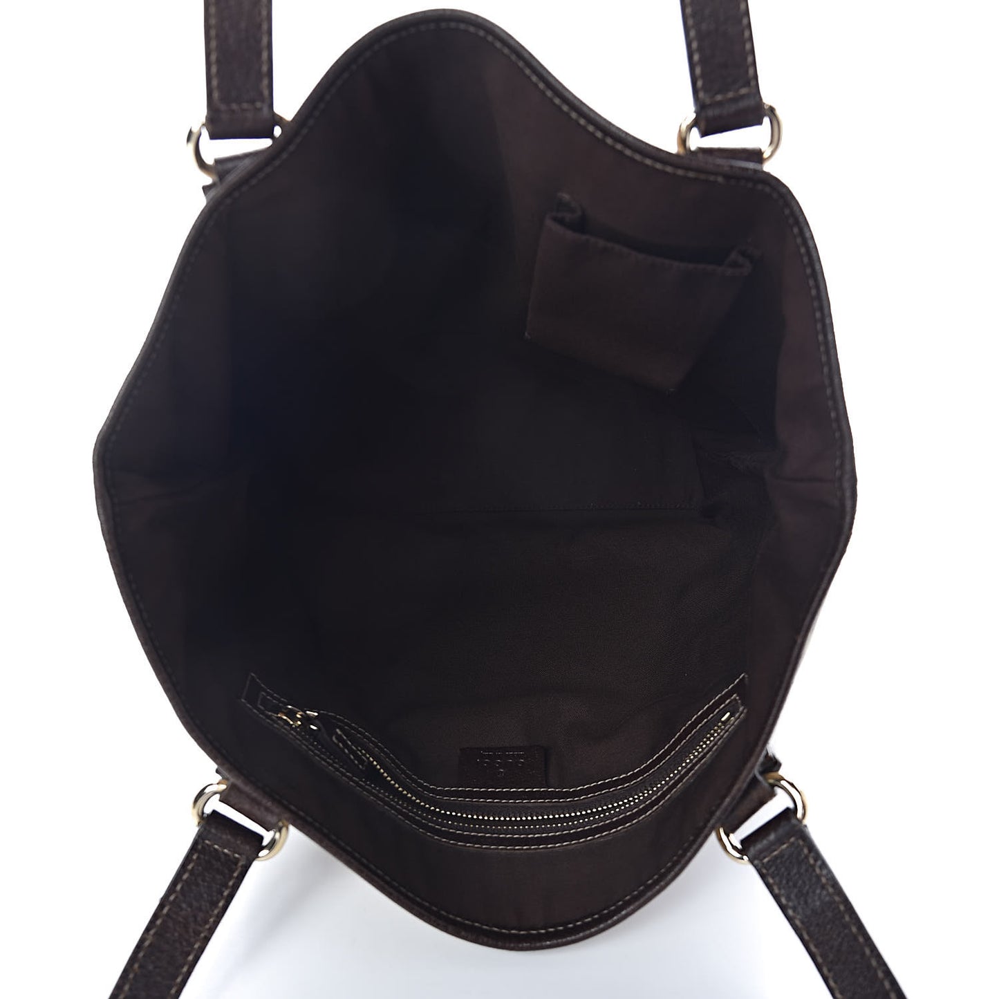 Monogram Charmy Tote Brown