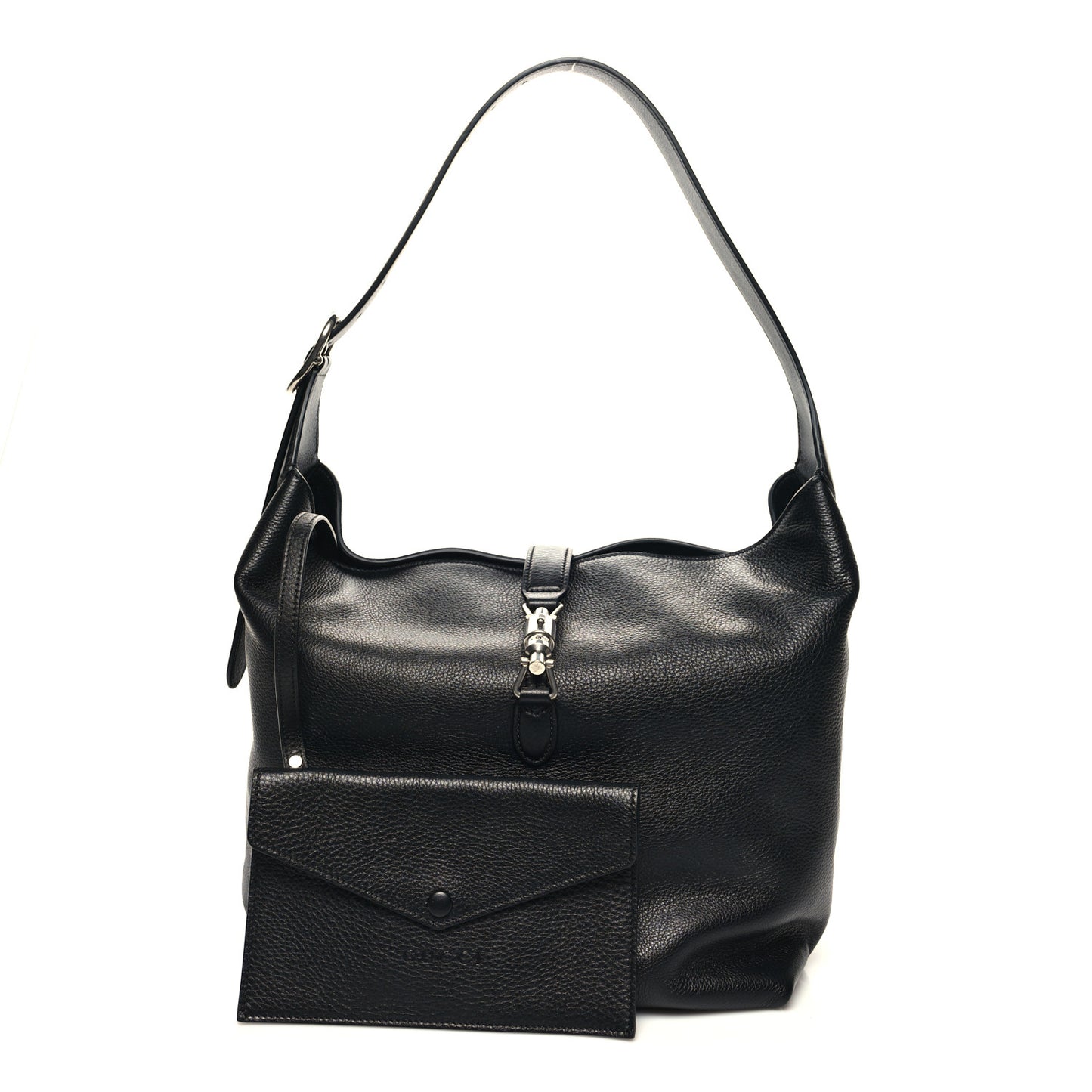 Soft Grained Calfskin Small Jackie 1961 Shoulder Bag Black