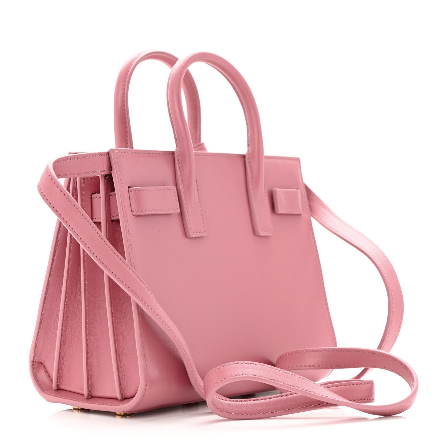 Calfskin Nano Sac De Jour Rose Dark