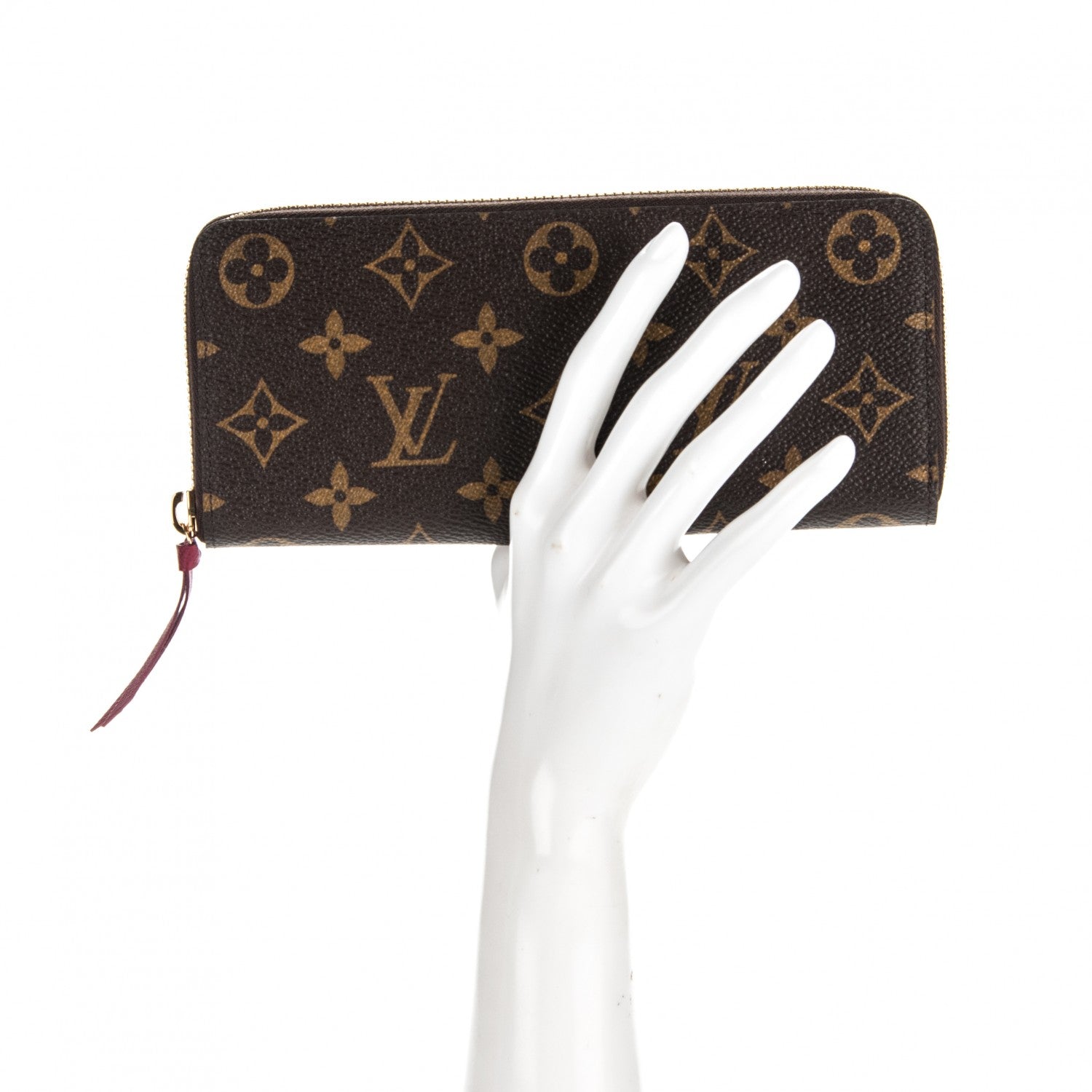 Louis Vuitton Monogram Clemence Wallet Fuchsia 2 of 7