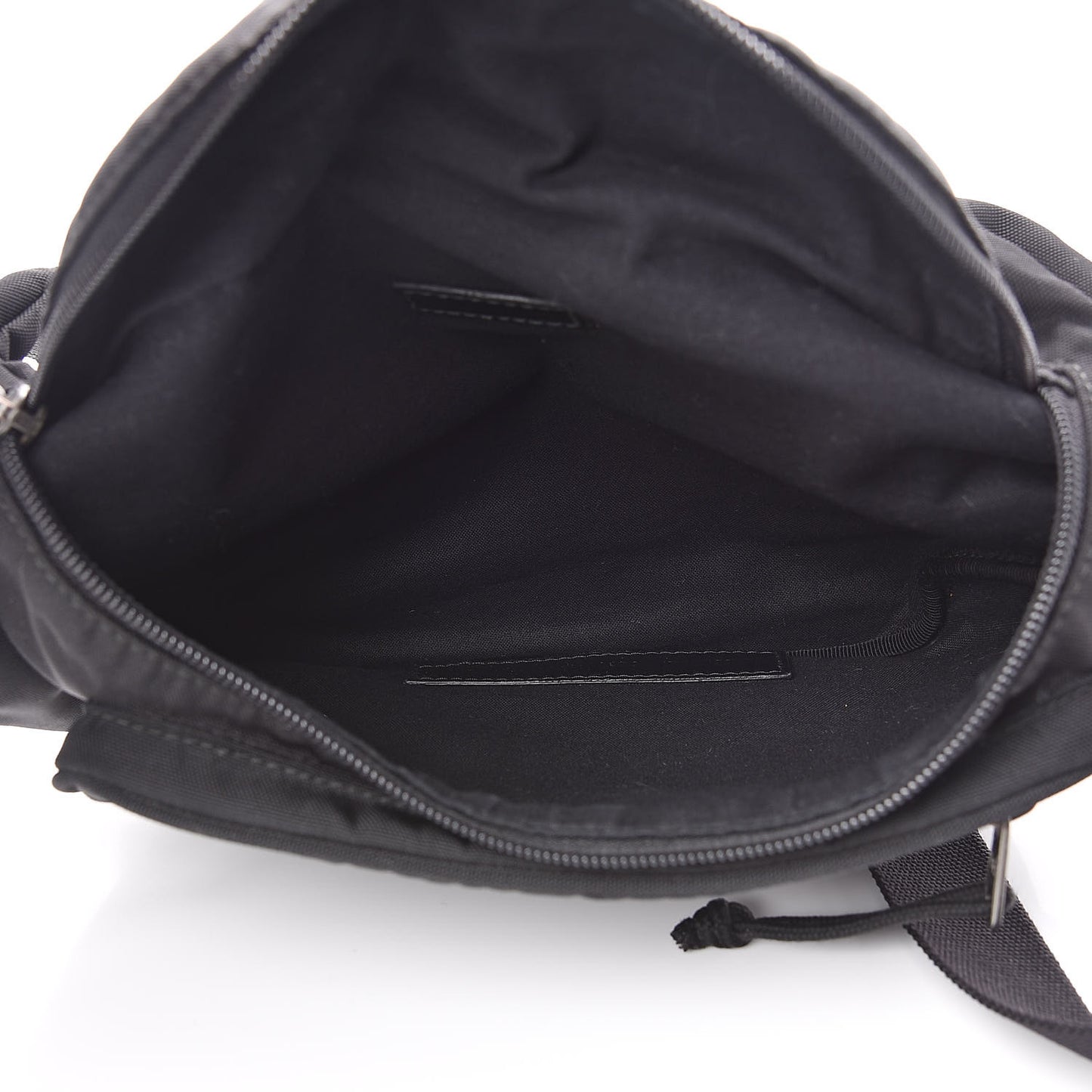 Recycled Casual Nylon Explorer Beltpack Black