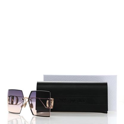 Christian Dior Square 30 Montaigne S7U Sunglasses Purple Pink 8 of 8