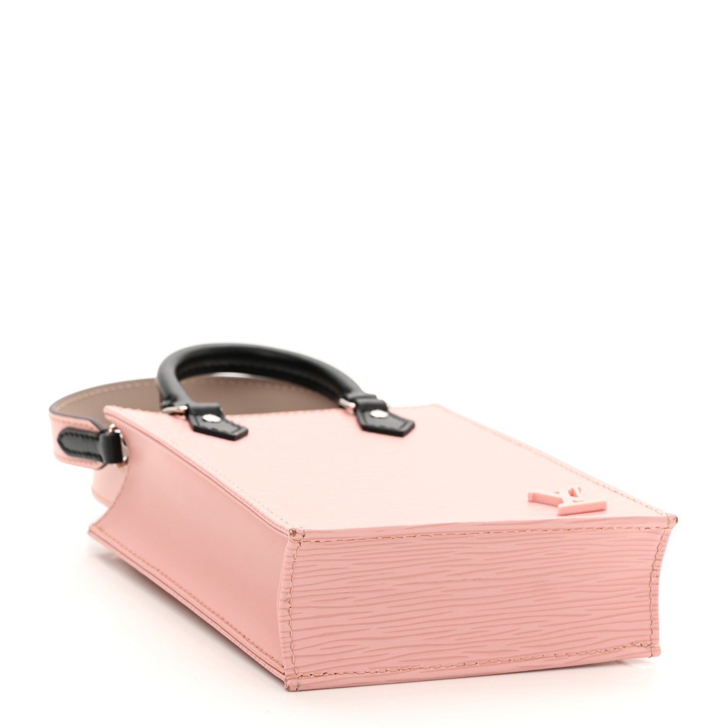 Louis Vuitton Epi Petit Sac Plat Rose Ballerine 4 of 11