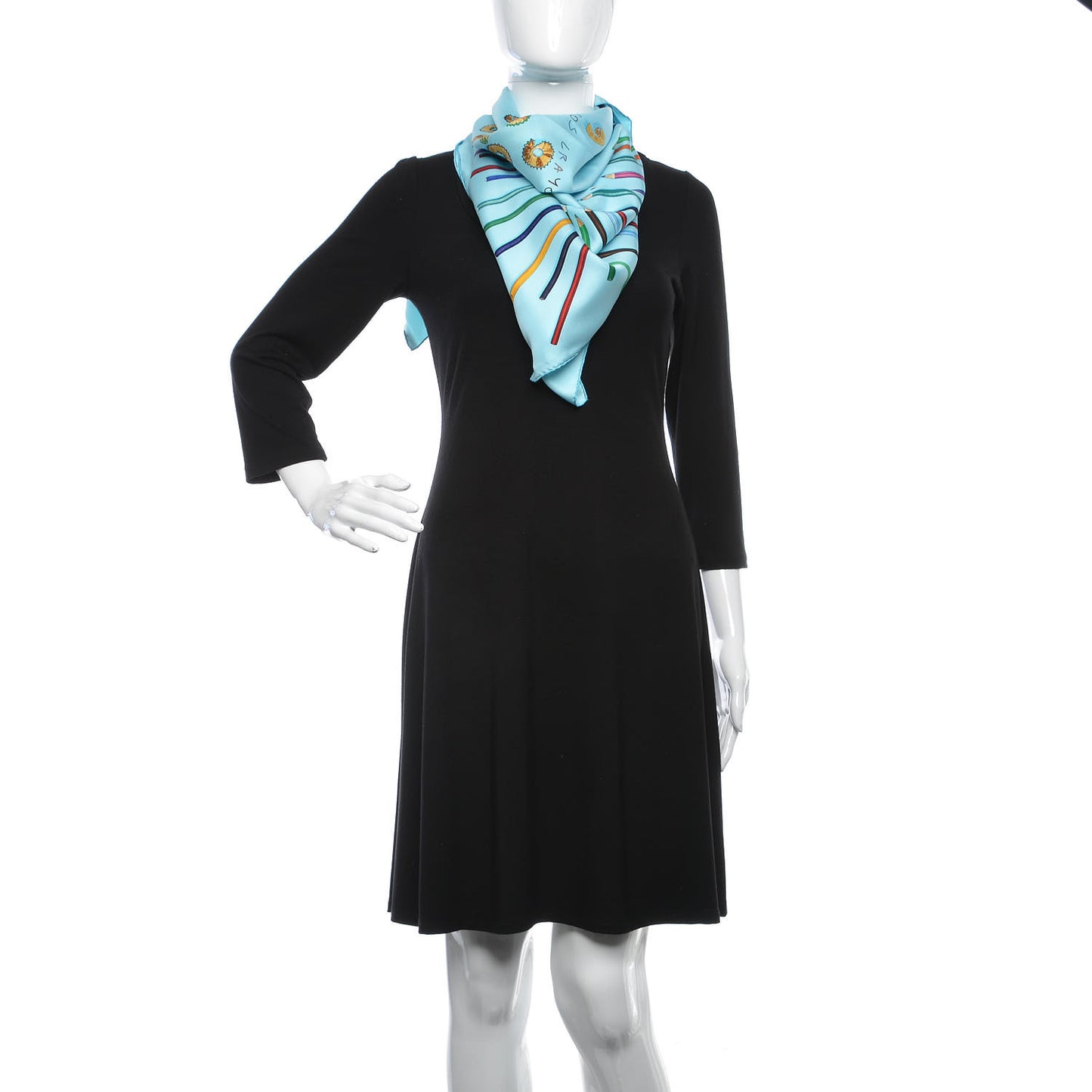 Silk A Vos Crayons Scarf 90