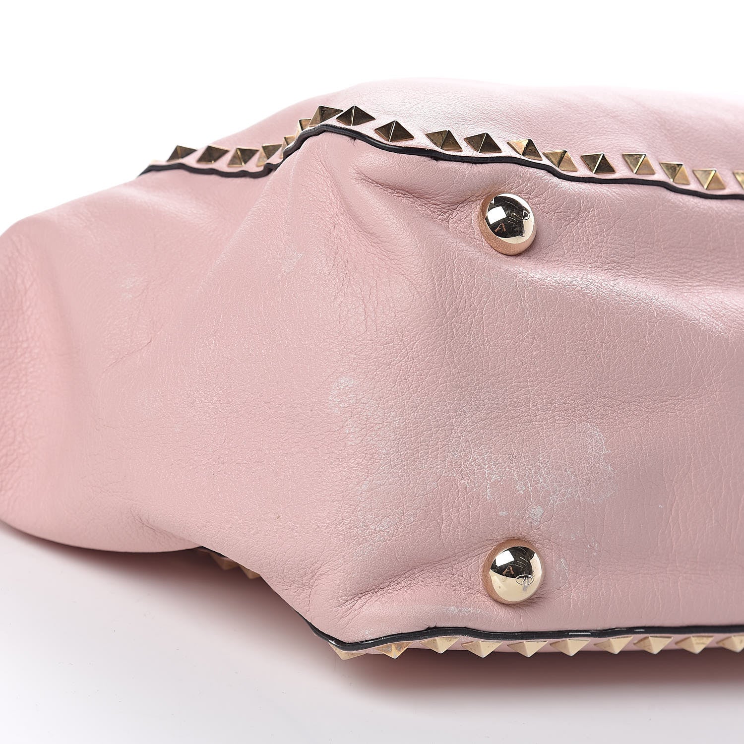 Valentino Garavani Vitello Medium Rockstud Tote Rose 11 of 16