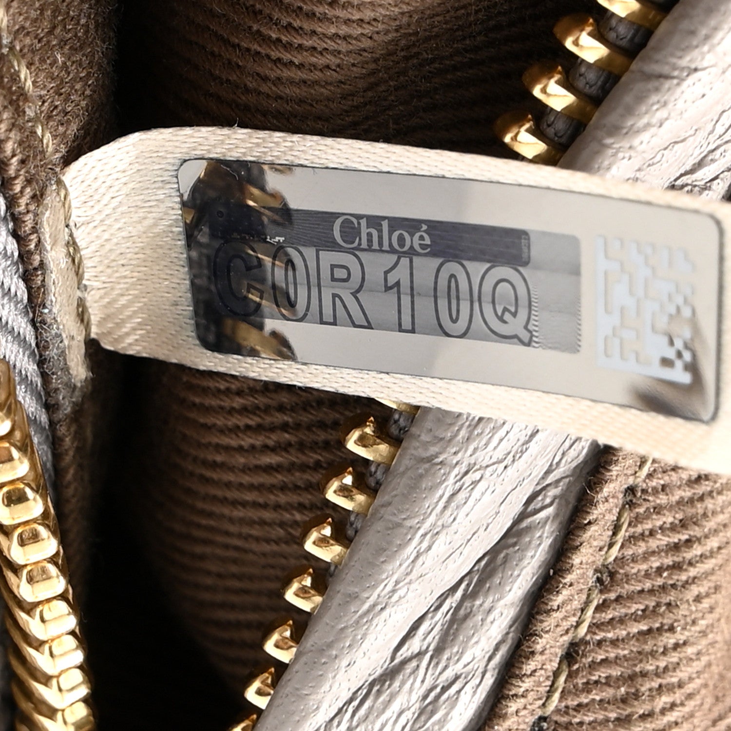 Chloe Calfskin Medium Marcie Satchel Cashmere Grey 7 of 12