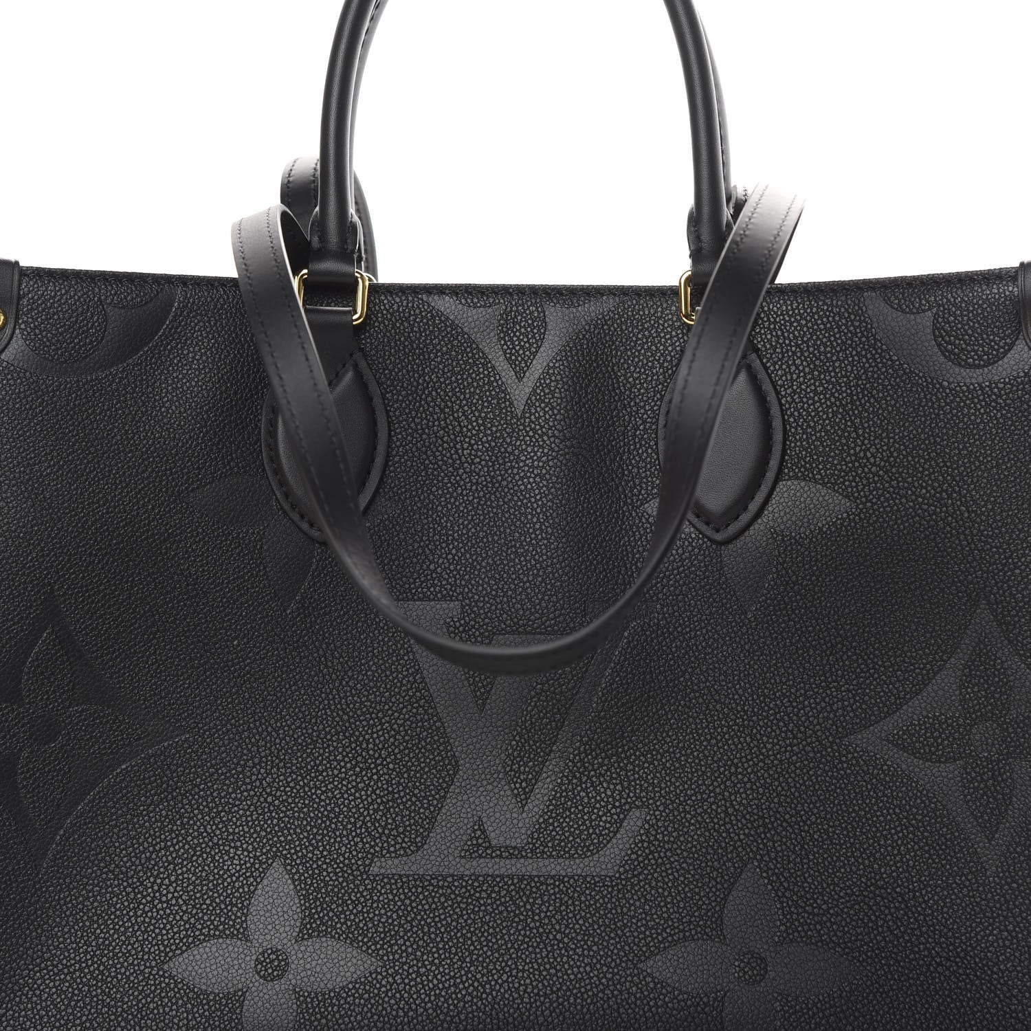 Louis Vuitton Empreinte Monogram Giant Onthego MM Black 7 of 10