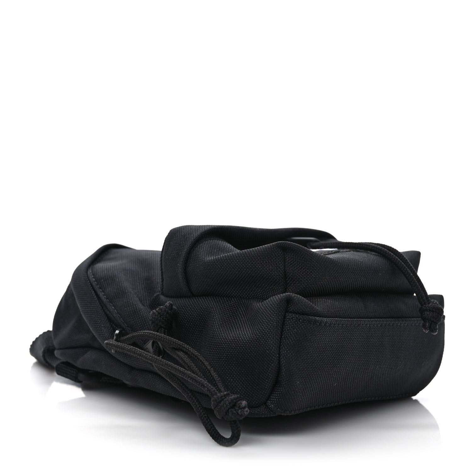 Balenciaga Recycled Casual Nylon Mini Oversized Backpack Black 4 of 8