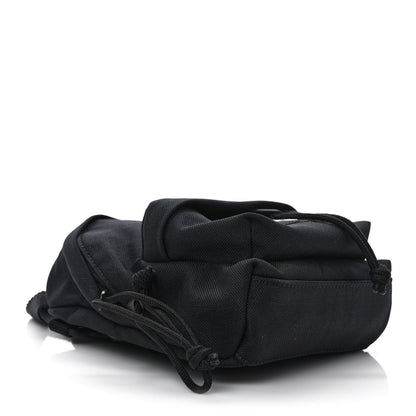 Balenciaga Recycled Casual Nylon Mini Oversized Backpack Black 4 of 8