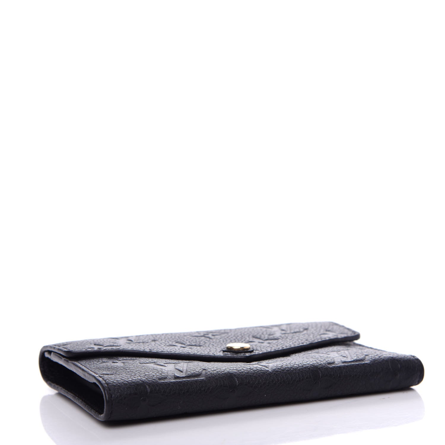 Louis Vuitton Empreinte Compact Curieuse Wallet Black 4 of 8