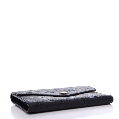 Louis Vuitton Empreinte Compact Curieuse Wallet Black 4 of 8
