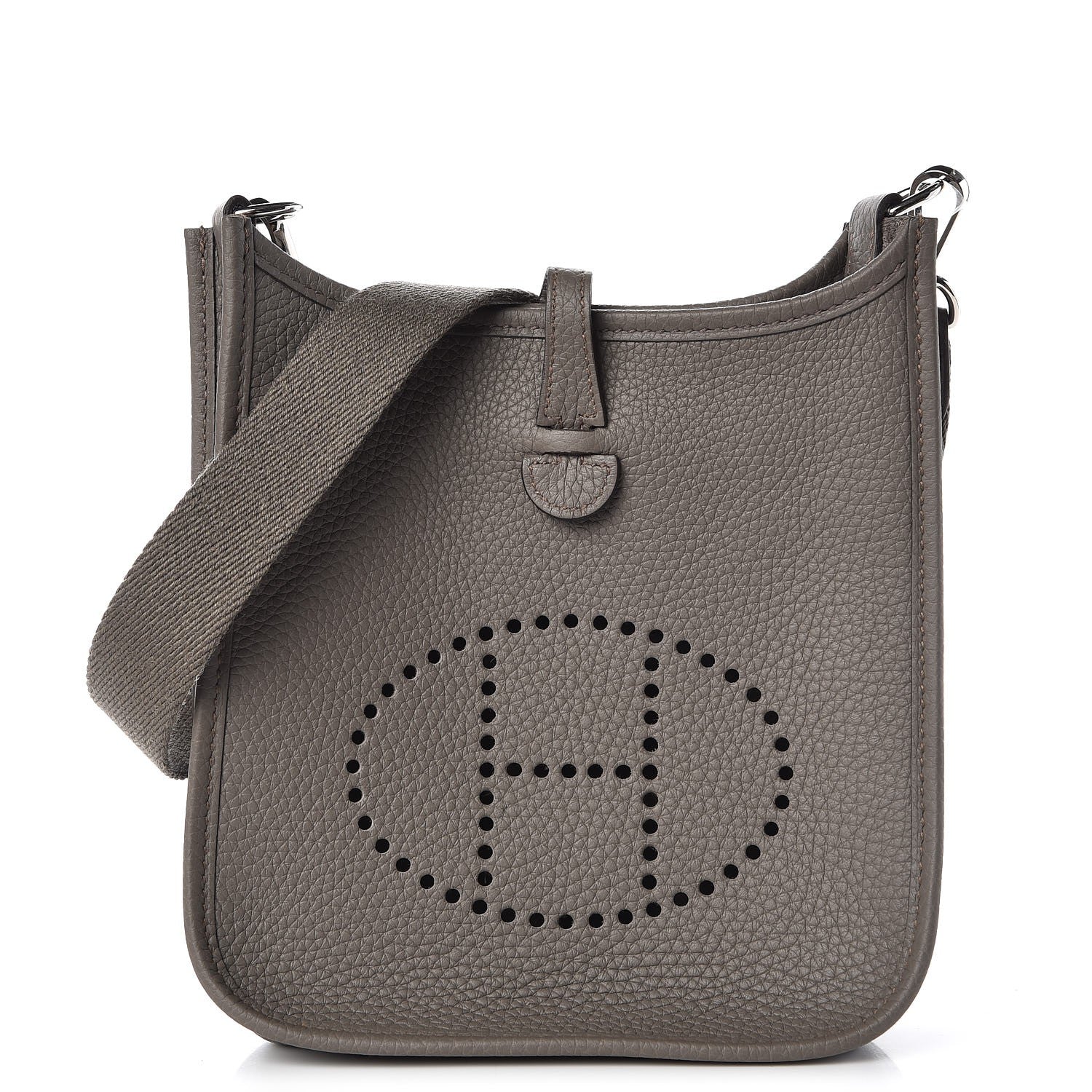 Hermes Taurillon Clemence Evelyne TPM Etain 1 of 8