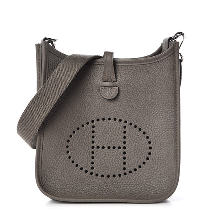Hermes Taurillon Clemence Evelyne TPM Etain 1 of 8