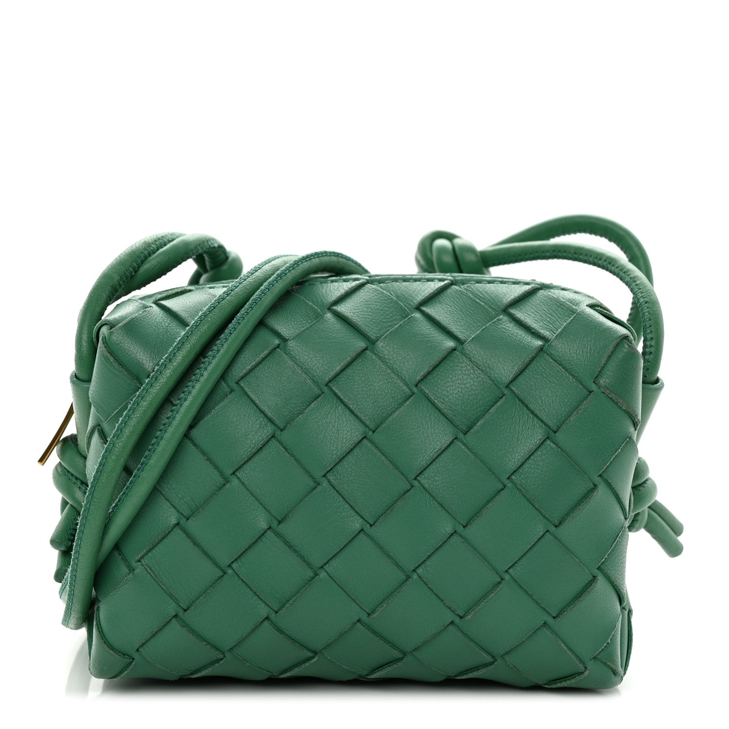 Bottega Veneta Nappa Intrecciato Candy Loop Camera Bag Mermaid 1 of 10