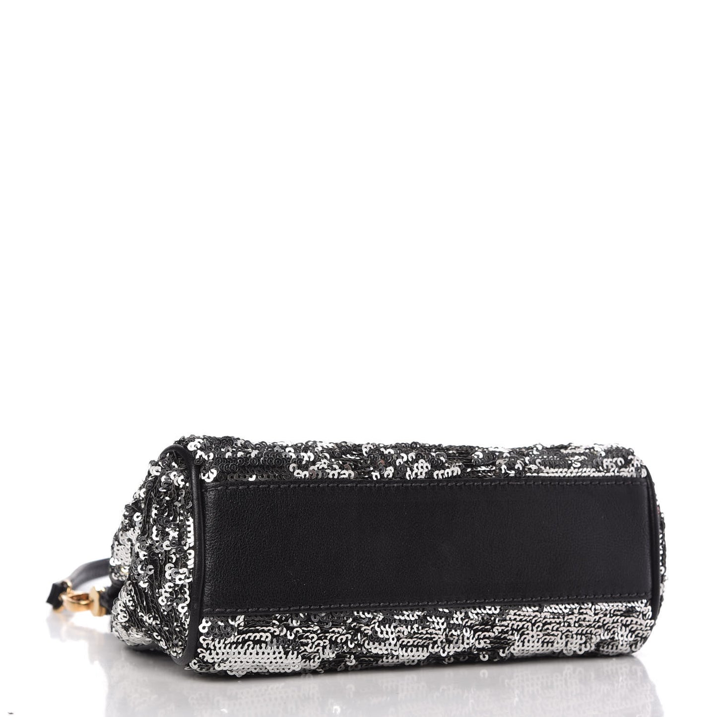 Sequin Small Miss Sicily Satchel Black