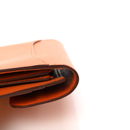 Hermes Epsom Constance Short Wallet Orange 7 of 9