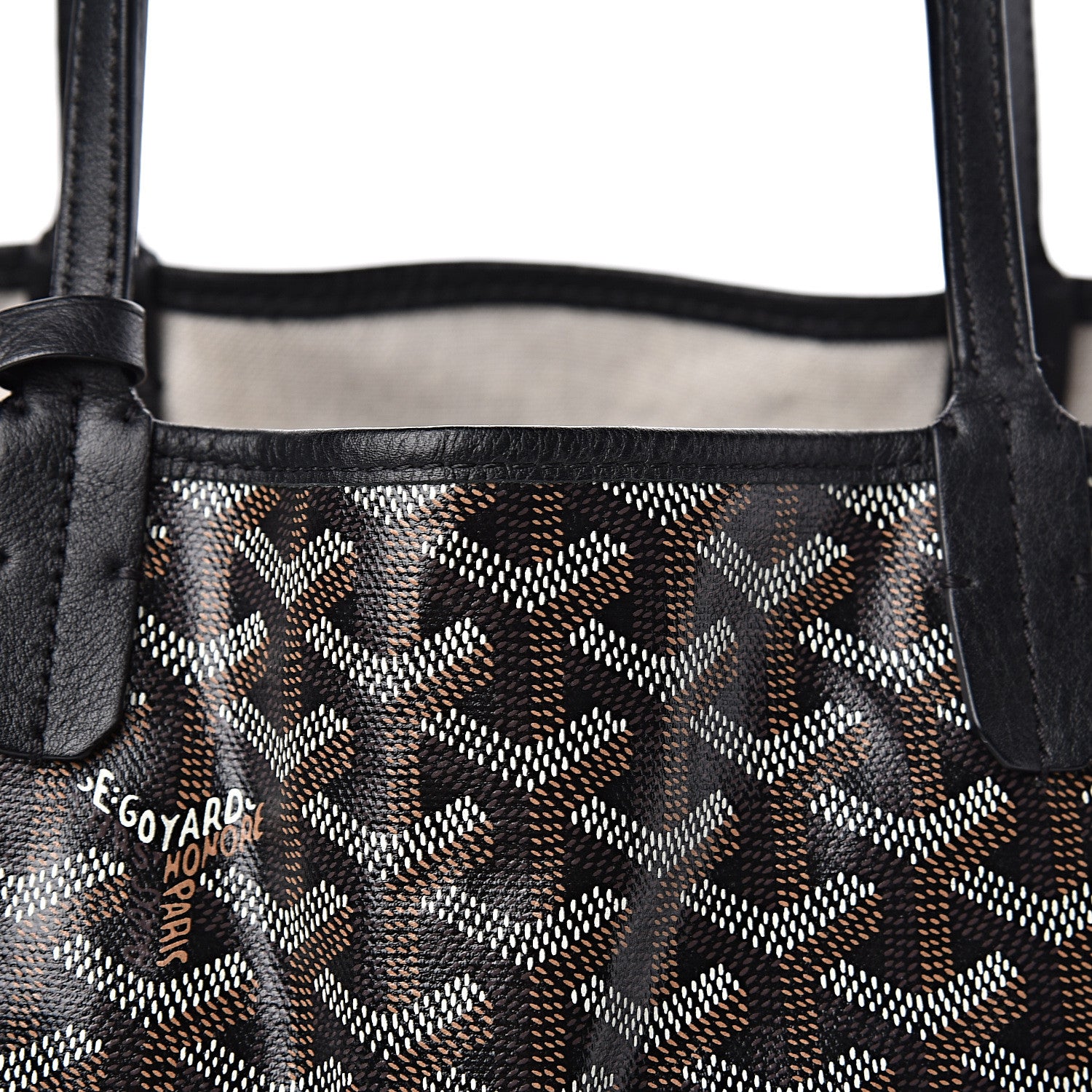 Goyard Goyardine Saint Louis PM Black 9 of 18