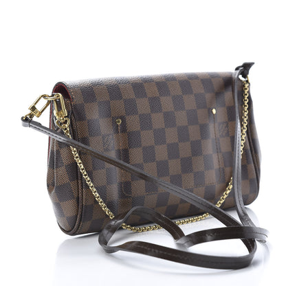 Louis Vuitton Damier Ebene Favorite MM 3 of 18