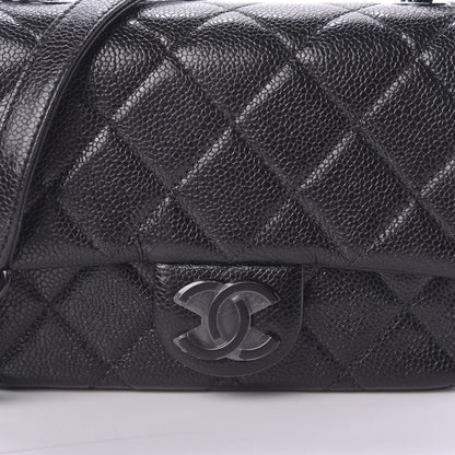 Chanel Caviar Quilted Incognito Mini Square Flap Black 12 of 13